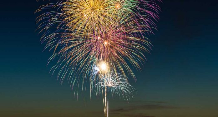 Join the San Andreas Rotary for Fireworks over Lake Hogan!