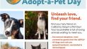 Adopt-a-Pet Day Fee-waived Adoptions!