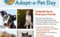 Adopt-a-Pet Day Fee-waived Adoptions!