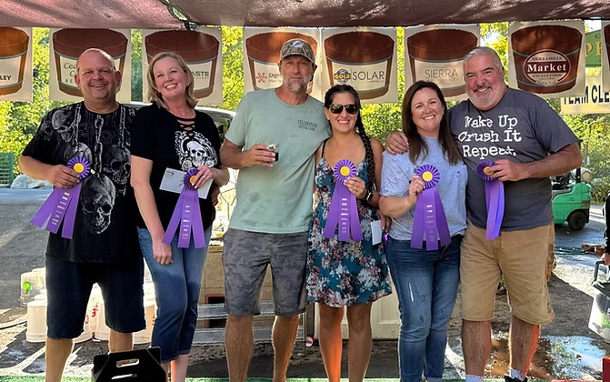 Dwelley Devastators Stomp to Victory at 32nd Annual Calaveras Grape Stomp!