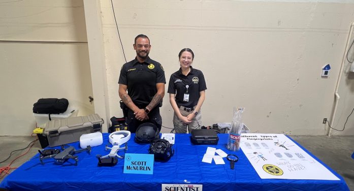 Calaveras County Sheriff’s School Resource Deputy and Evidence Technician Attend the Annual Dinner with a Scientist