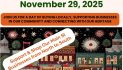 Small Business Saturday is Coming to Main Street!