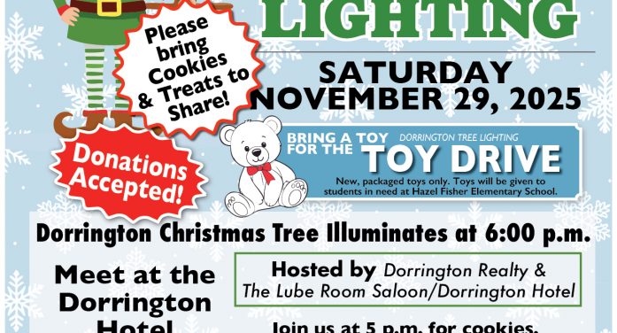 Get  Ready for the 2025 Dorrington Tree Lighting!!
