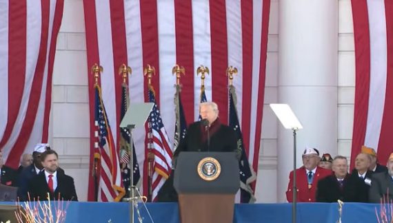 President Trump and Vice President JD Vance Deliver Remarks on Veterans Day