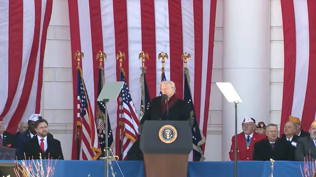 President Trump and Vice President JD Vance Deliver Remarks on Veterans Day