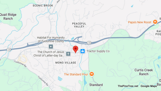 Traffic Update….Twain Harte Fire Engine vs Sedan Near Mono Way / Village Dr