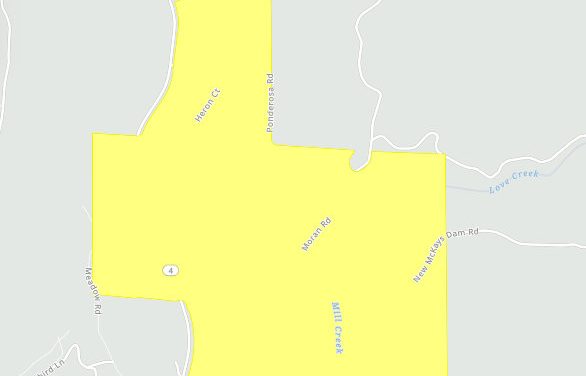 Planned Power Outage in Calaveras County