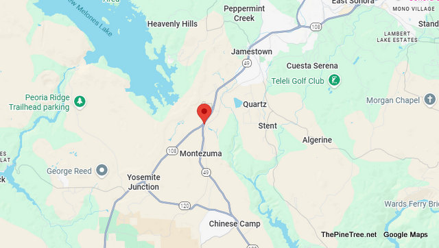 Traffic Update….Possible Injury Collision Near Hwy 108 & Montezuma Junction