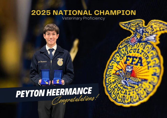 Peyton Heermance; Bret Harte’s First National FFA Proficiency Champion Peyton Heermance; Bret Harte’s First National FFA Proficiency Champion