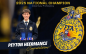Peyton Heermance; Bret Harte’s First National FFA Proficiency Champion