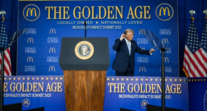President Trump Talks Economy in McDonald’s Speech