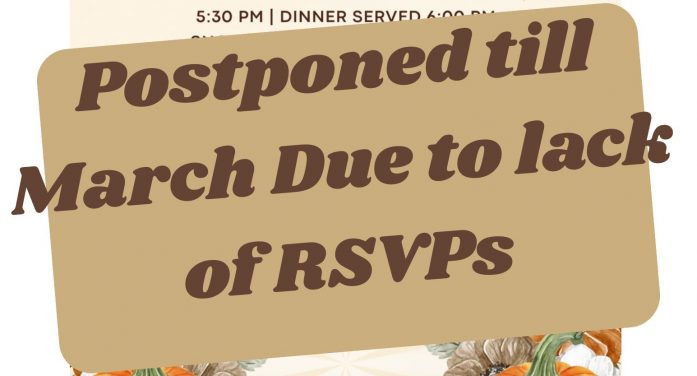 GABA Fall Social Postponed