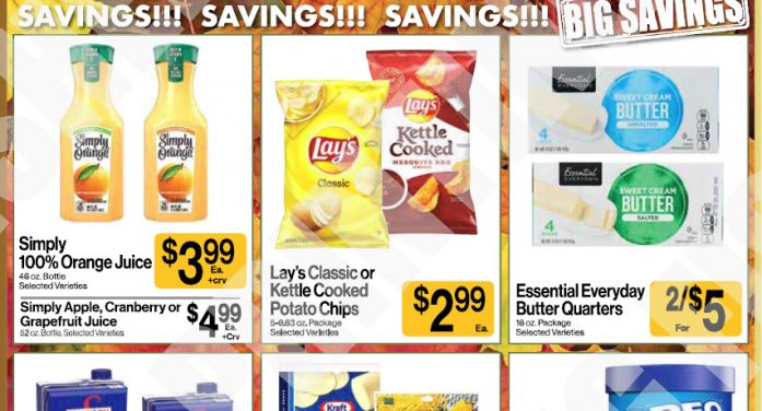 Big Trees Market Big Thanksgiving Ad with Grocery, Produce, Meat & Deli Specials Through December 2nd! Shop Local & Save!
