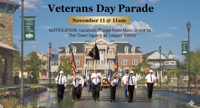 Veterans Day Parade at The Town Square at Copper Valley