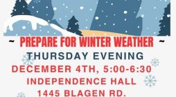 Be Winter Wise Winter Preparedness Event is Tomorrow!
