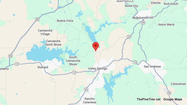 Traffic & Bovine Update….Four Black Cows in the Road Near Pardee Dam Rd / Campo Seco Rd