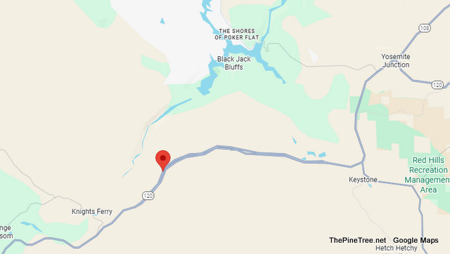 Traffic Update….Major Injury Collision Near Sr108 / Tulloch Dam Rd
