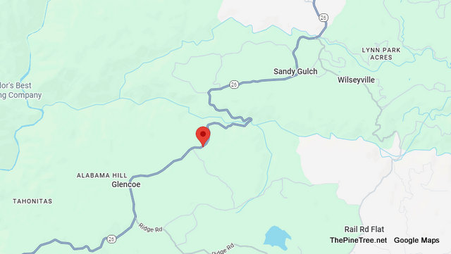 Traffic Update…..Possible Injury Vehicle Over Guardrail on Roof Near Sr26 / Humbug Rd