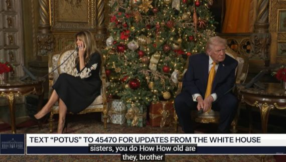 President Trump Participates in NORAD Santa Calls