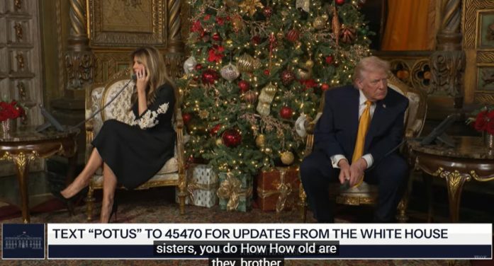 President Trump Participates in NORAD Santa Calls