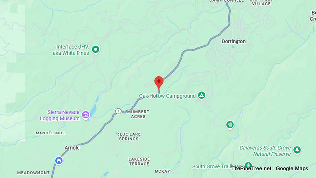 Traffic Update….Head Injury in Overturned Vehicle Collision Near Sr4 / Big Trees Pkwy