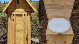 Instant, Functional, Stylish Off Grid Sanitation!  With the Privy Composting Toilet™ & Outhouse You’re Good to Go!!