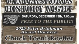 Ebbetts Pass Wintersports History Night in Bear Valley!  Chuck Toeniskoetter 2025 Honoree!