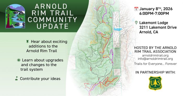 Arnold Rim Trail Community Update