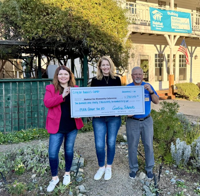 Angels Camp Awards Habitat for Humanity $240,000 for Eureka Oaks Homes ~ Habitat for Humanity
