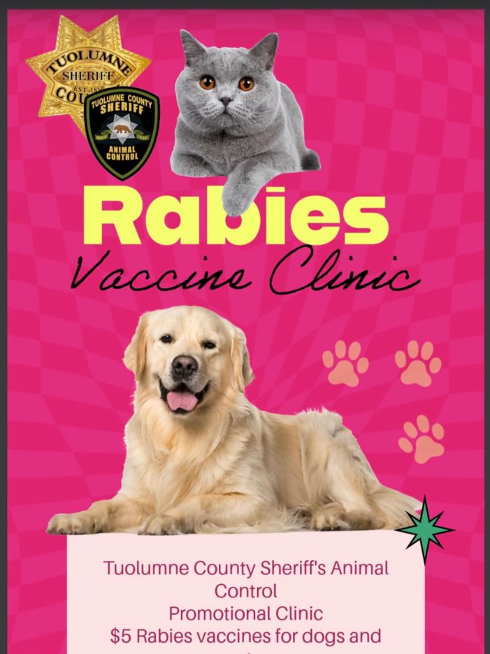 Rabies Vaccine Clinic on February 15th