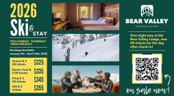 Snow on the Way to Bear Valley Through Monday!