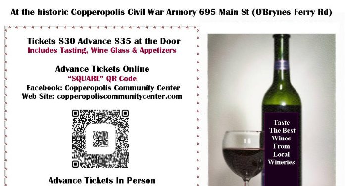 The 39th Annual “First Taste of the Year” Wine Tasting Event is February 21st.