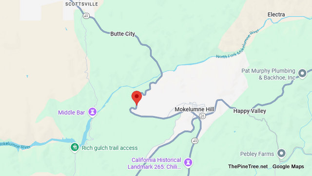 Traffic Update….Overturned Dump Truck on Hwy 49, Dirt Spilled in Roadway, Truck Caught Fire, Extensive Closure for Clean Up