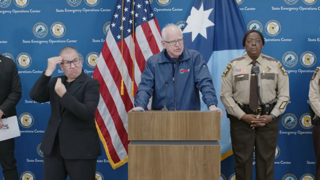 Gov. Walz on Minneapolis Shootings