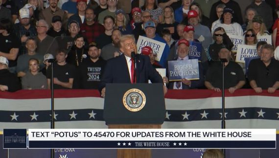 President Trump Delivers Remarks in Iowa