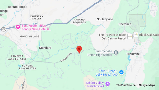 Traffic Update….Overturned Vehicle Down Embankment Near Tuolumne Rd / Woodham Carne Rd