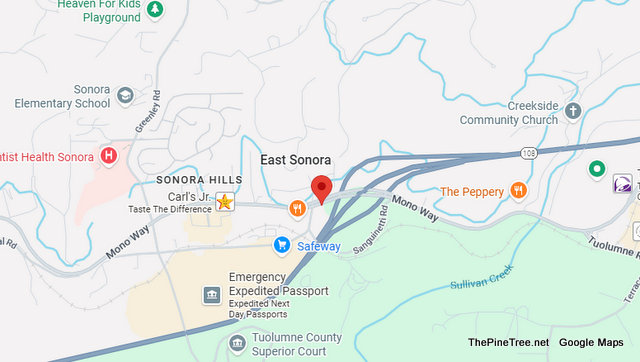 Traffic Update….Possible Injury Overturned Pickup Collision Near Hwy 108 & Wendys
