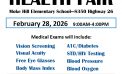 Mokelumne Hill Health Fair is February 28!  Don’t Miss It!