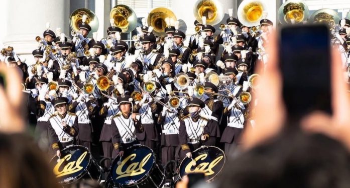 UC Berkley Marching Band at Bear Valley Resorts