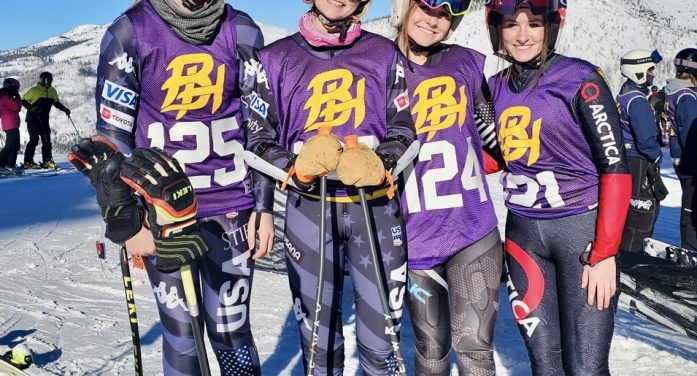 Bret Harte Ski and Snowboard Team Impresses at the Start of Season