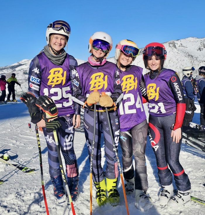 Bret Harte Ski and Snowboard Team Impresses at the Start of Season