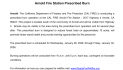 Arnold Fire Station Prescribed Burn