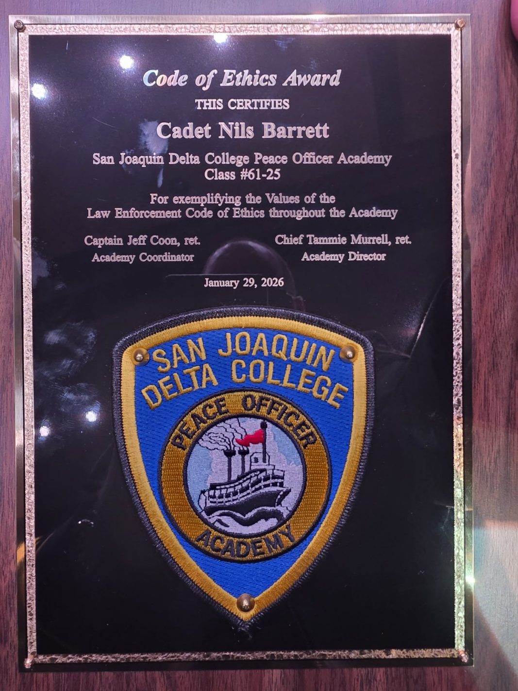 Newest Calaveras County Recruits Graduate from the Police Academy – The ...