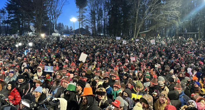 Punxsutawney Phil Says…”Six more weeks of Winter abound!”