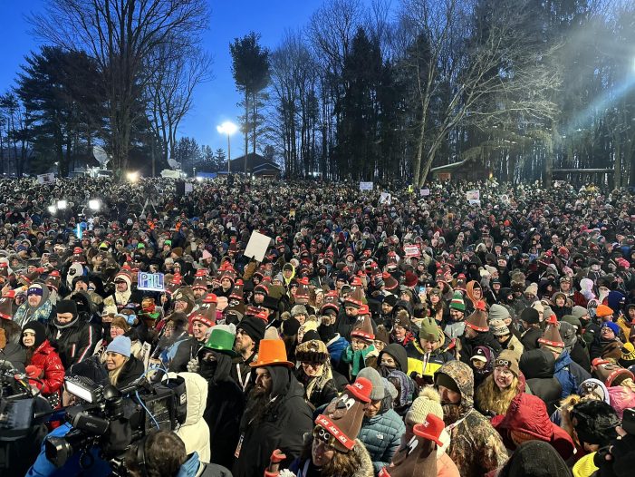 Punxsutawney Phil Says…”Six more weeks of Winter abound!”