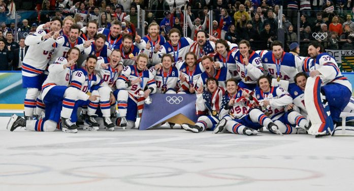 U.S. Men Win Olympic Gold With 2-1 Overtime Victory Over Canada