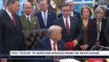 President Trump Holds Court During Bill Signing Today