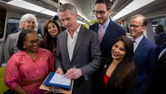Governor Newsom Signs Legislation Authorizing $590 million Emergency BART Loan