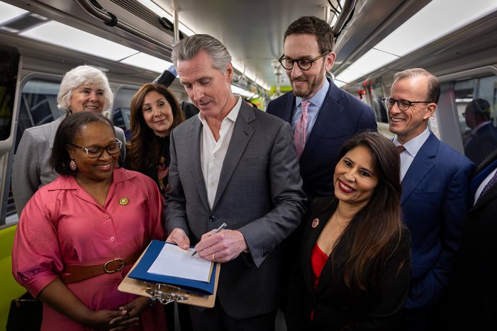 Governor Newsom Signs Legislation Authorizing $590 million Emergency BART Loan