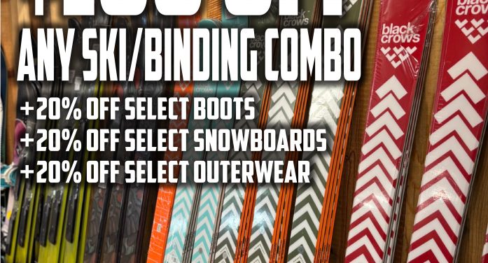 Snow is Coming and the Deals are HOT at all Three SNAC Stores!